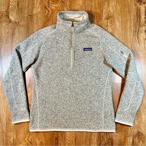 Women’s Patagonia Better Sweater Jacket Size Medium NWOT  in Tan Oatmeal Pelican